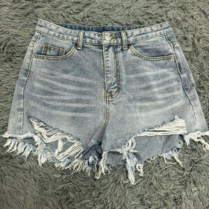 COPY - SHEIN Women's Blue Shorts